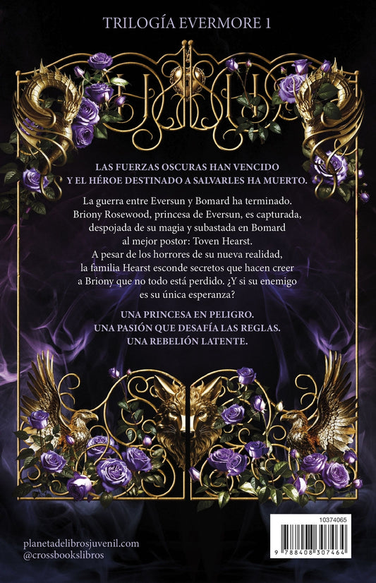 Rose in chains Trilogía Evermore 1. Edición con cantos tintados